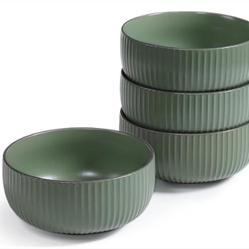 Ceramic Bowls For Kitchen, 46oz Bowl Set Of 4 For Cereal, Salad,